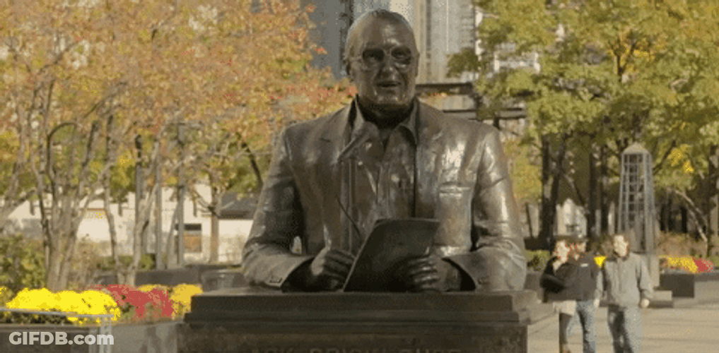 Statue Chicago Illinois GIF