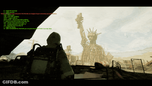 Statue Of Liberty With Unable To See Image Message GIF