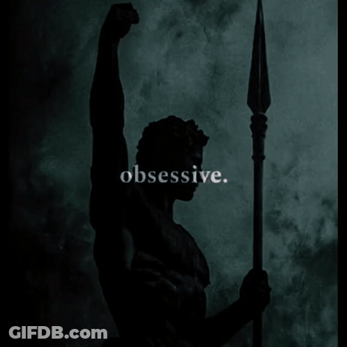Statue Of Man Holding Spear Consistency Is Key GIF