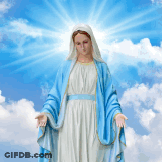 Statue Of Virgin Mary GIF
