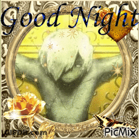Statue Saying Good Night GIF