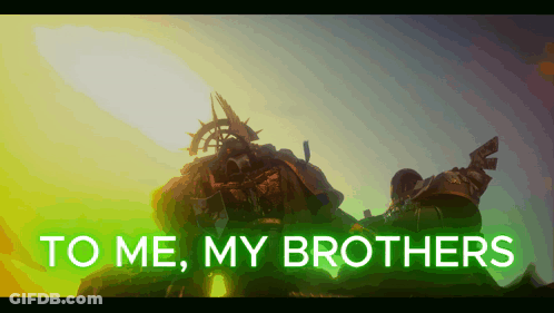 Statue Saying To Me My Brothers GIF