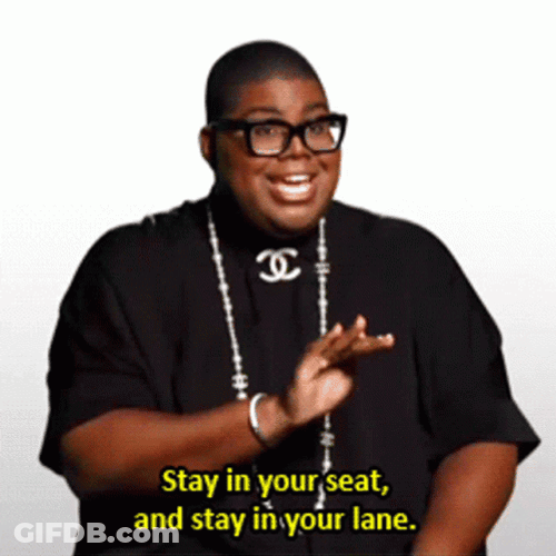 Stay In Your Lane EJ Johnson GIF