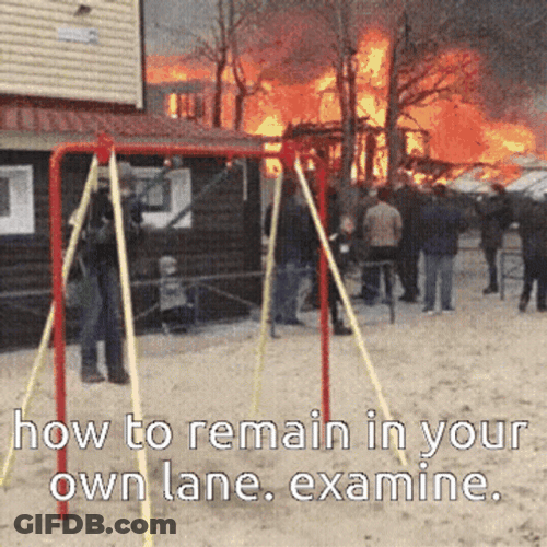 Stay In Your Lane Kid GIF