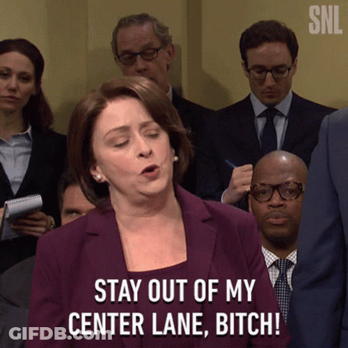 Stay In Your Lane Rachel Dratch GIF