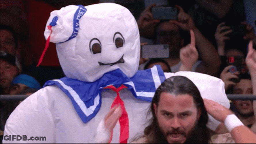 Stay Puft Marshmallow Man GIF