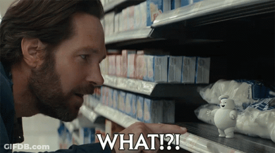 Stay Puft Marshmallow Man Paul Rudd Ghostbusters GIF