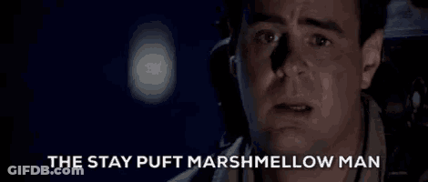 Stay Puft Marshmallow Man GIF