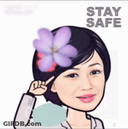 Stay Safe Wear Your Mask GIF