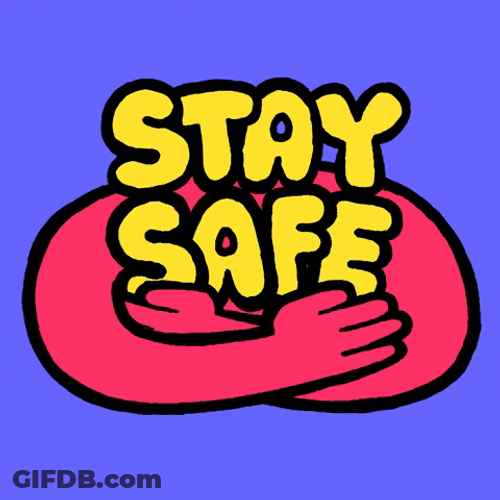 Stay Safety Hug GIF