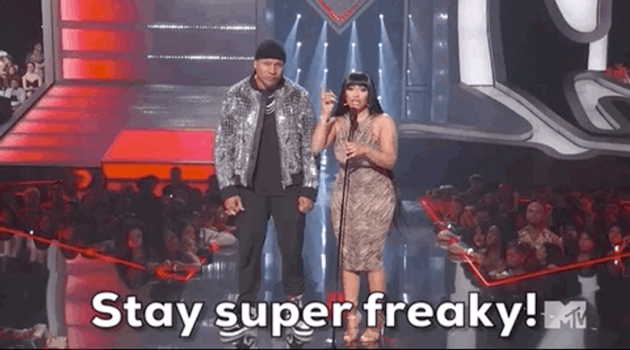 Stay Super Freaky Nicki Minaj MTV GIF