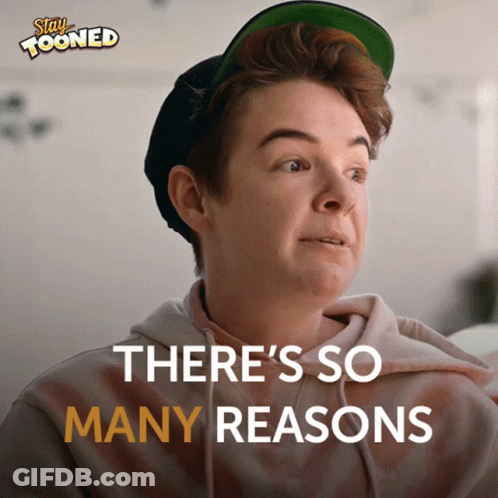 Stay Tooned Poster Boy In Baseball Cap GIF