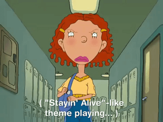 Stayin Alive As Told By Ginger GIF