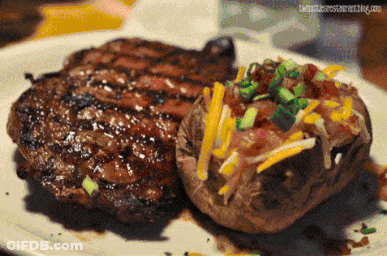 Steak Fillet Mignon Image Compilation GIF