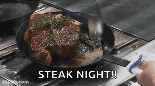 Steak Night GIF