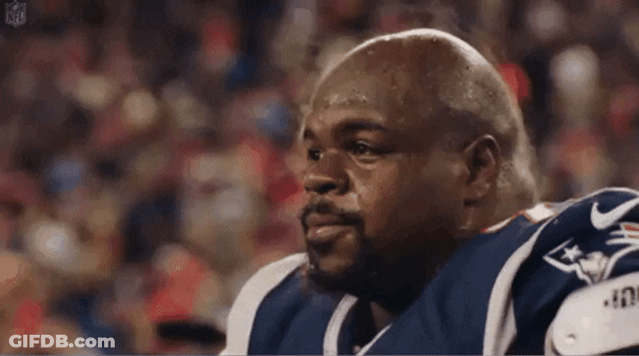 Steam From Vince Wilfork GIF