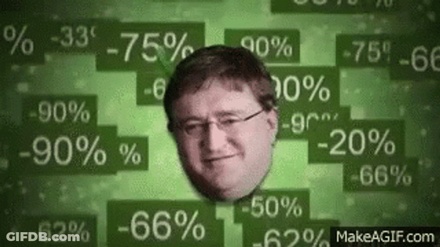 Steam GIF