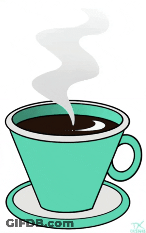 Steaming Hot Cafe GIF