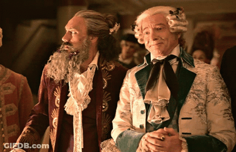 Stede Bonnet Passive Aggressive Smile GIF