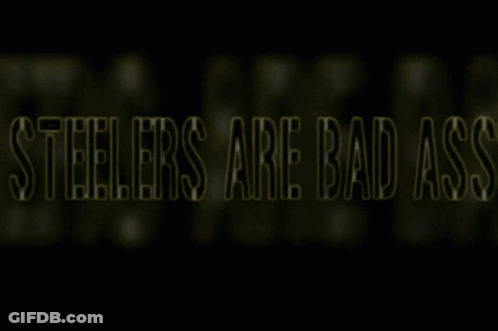 Steelers Are Bad As Poster GIF