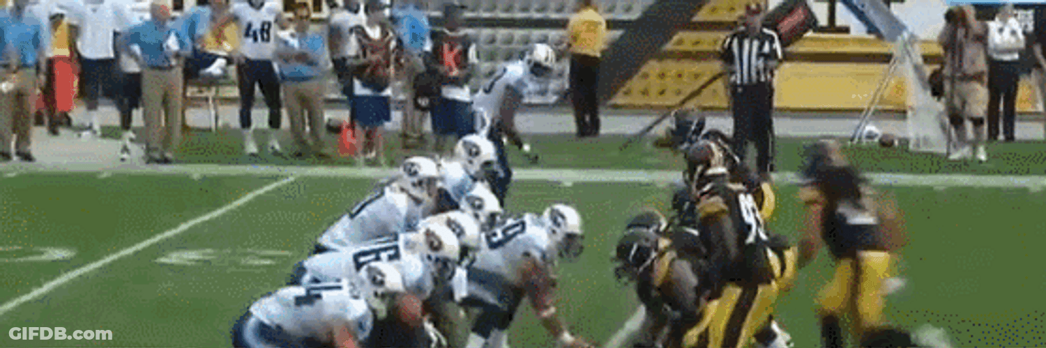 Steelers Fired Up Against Opponent GIF
