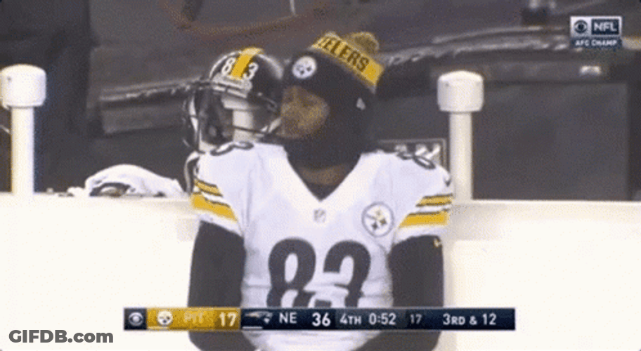 Steelers Gearing Up For The Game GIF