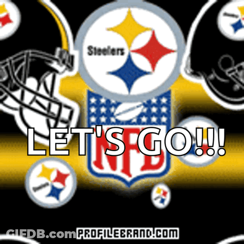 Steelers Let's Go Poster GIF