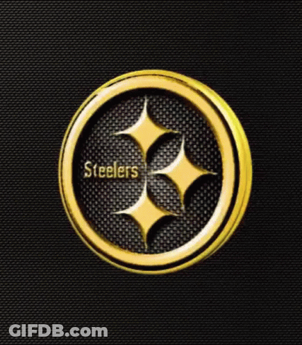 Steelers Logo Gold And Black GIF