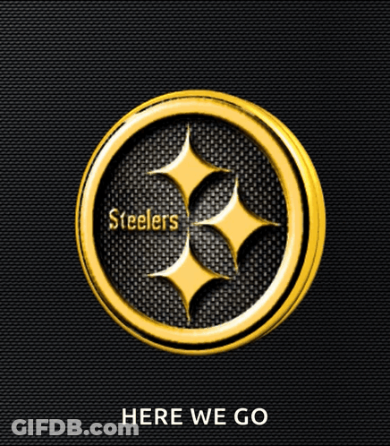 Steelers Logo Here We Go GIF