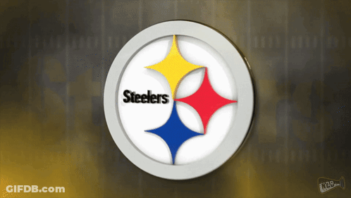 Steelers Logo In Circle GIF