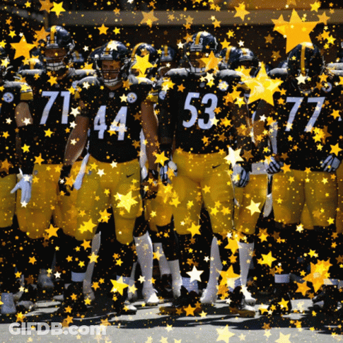 Steelers Logo With Loading Below GIF