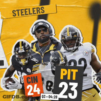 Steelers Poster With Players And Coaches GIF