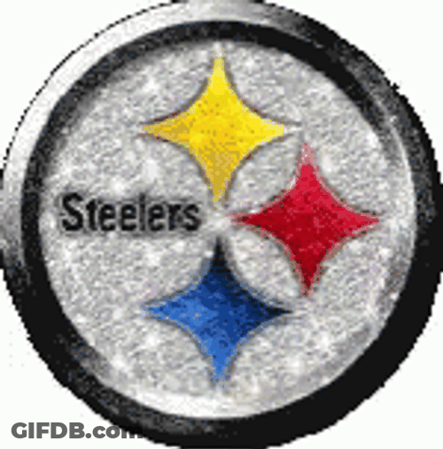 Steelers Sparkling Logo GIF
