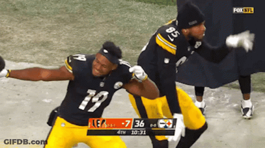 Steelers Victory Dance GIF
