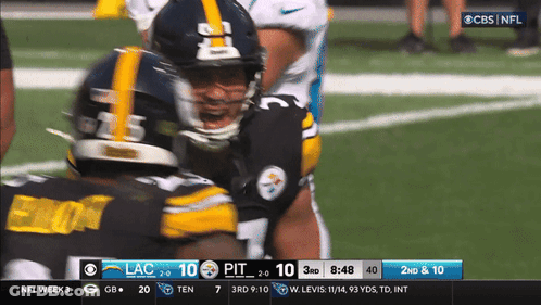 Steelers Vs Broncos CBS NFL GIF