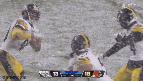 Steelers Vs Browns Football Game On Prime GIF