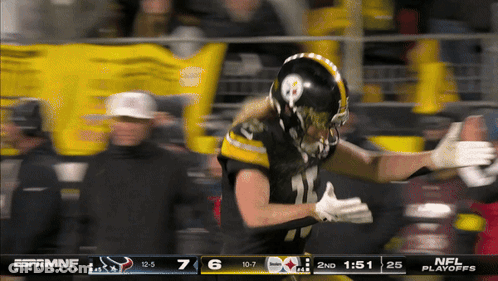 Steelers Vs Hurricanes Football Game GIF