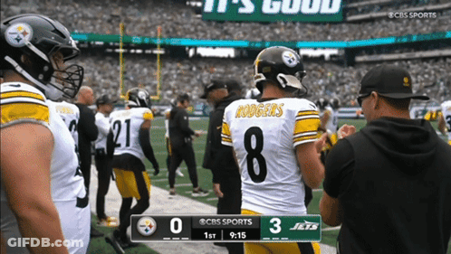 Steelers Vs Jets Football On CBS Sports GIF