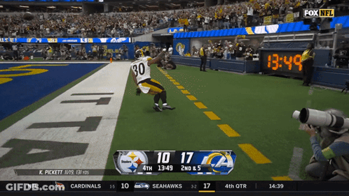 Steelers Vs Seahawks Football Game GIF