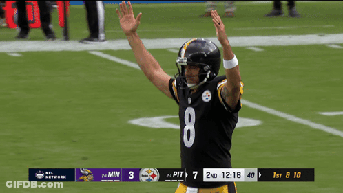Steelers Vs Vikings Football Game GIF