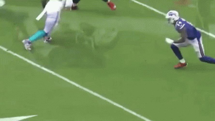 Stefon Diggs Dodging Opponents GIF