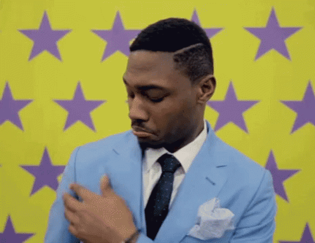 Stefon Diggs Shoulder Brush GIF