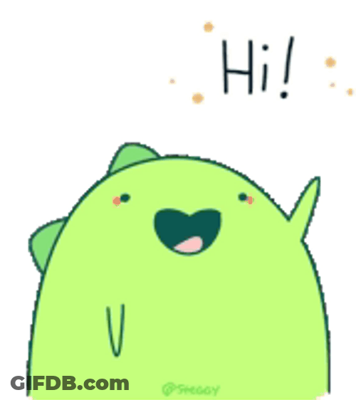 Steggy Wave Her New Friends Hello GIF