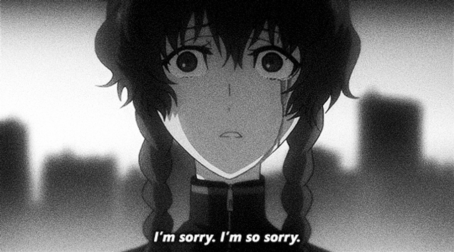 Steins Gate Crying Suzuha Amane GIF