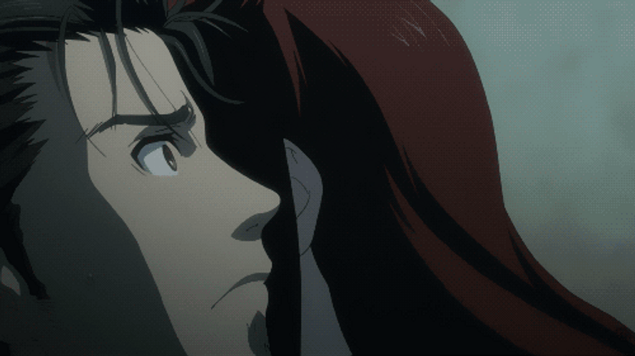 Steins Gate Cuddling Moments GIF