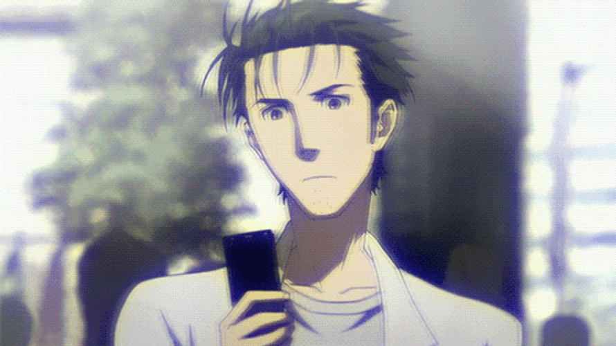 Steins Gate Okabe Dark Aura GIF