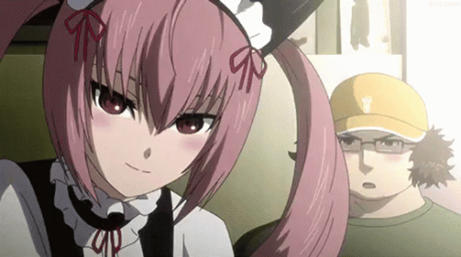 Steins Gate Okabe Taken Aback GIF