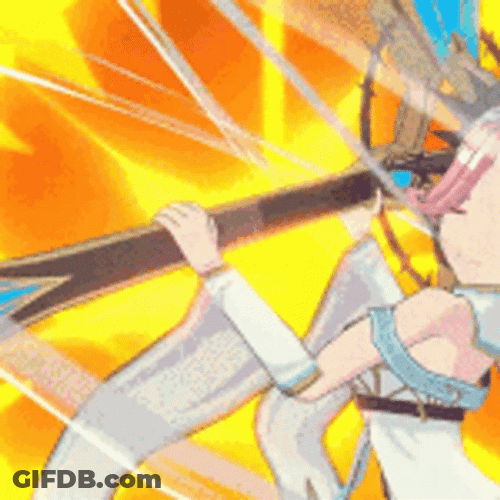Stella Eroica Gacha Game Smash Attack GIF