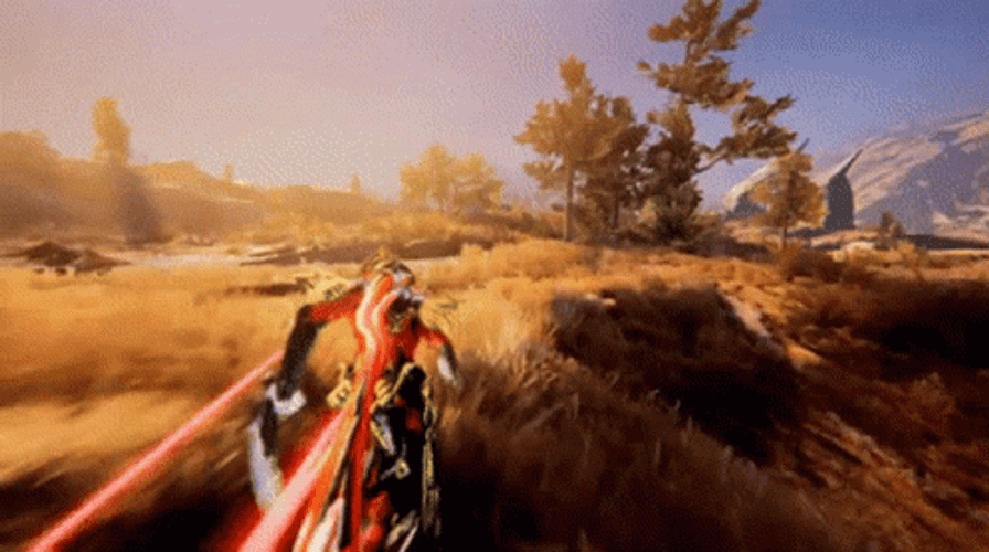 Stellar Blade Sprint In The Game GIF