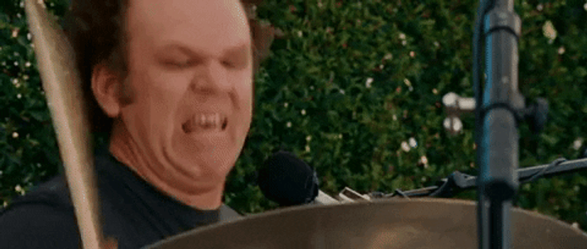 Step Brothers Drummer Dale GIF
